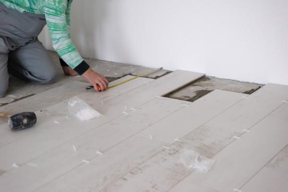 mesure pour pose de parquet